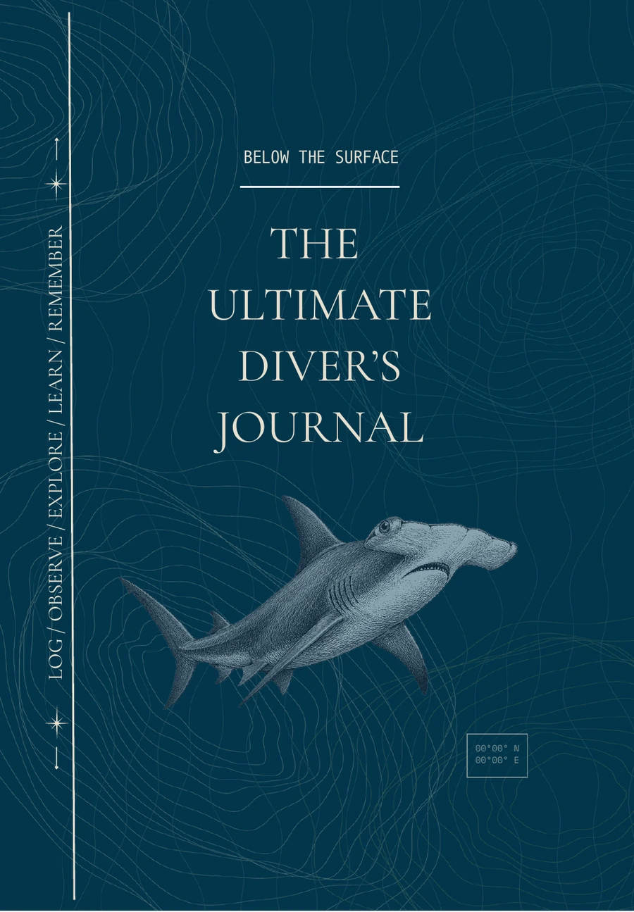 Hammerhead Below the Surface journal cover