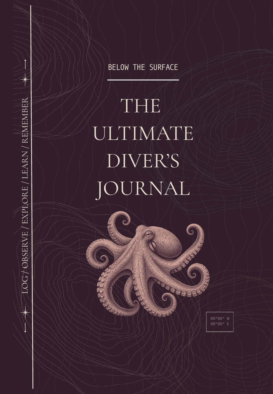 Octopus Below the Surface journal cover